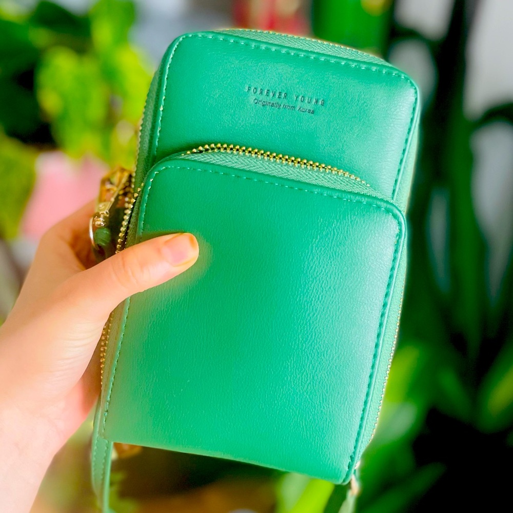 Green cute little bag